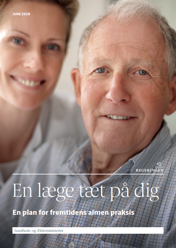 Forside af folder om indsatsen En læge tæt på dig